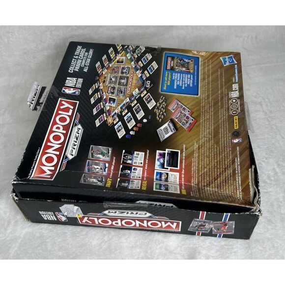 Monopoly PANINI PRIZM NBA Trading Card Edition Board Game 2023 - Picture 9 of 9